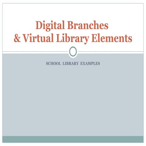 Digital Branch Slideshow