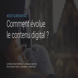Quelles tendances digitales pour le...