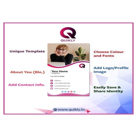 Personalized business card | PDF