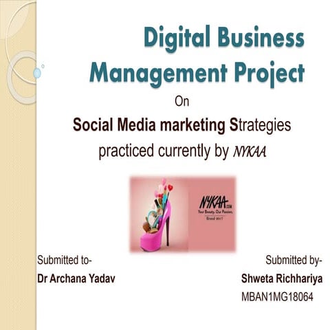 Digital business management project