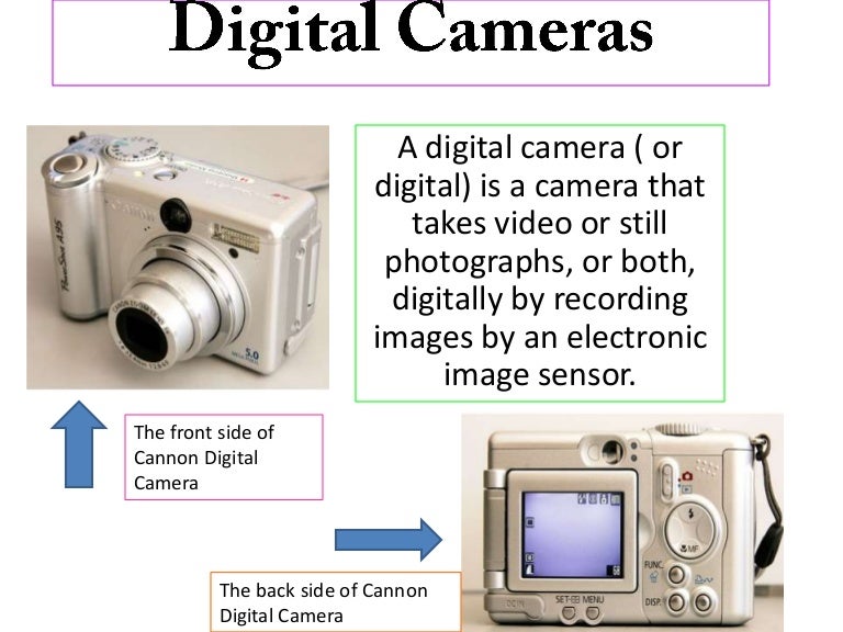 Digital cameras