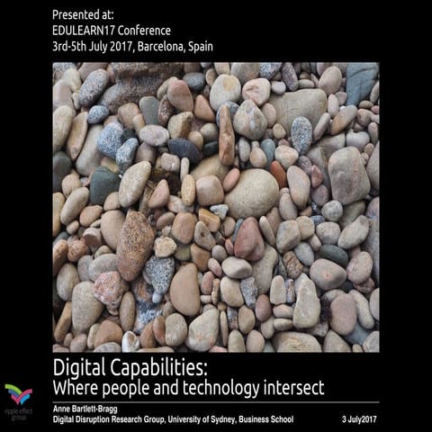 Digital Capabilities: Where people and technology intersect
