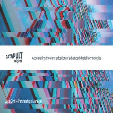 Digital catapult's innovation programmes | PDF