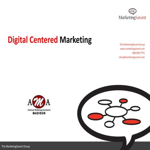 Digital Centered Marketing - AMA Madison