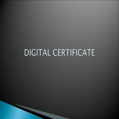 Digital Certificate