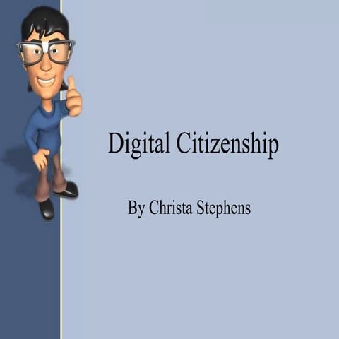 Digital citizenship