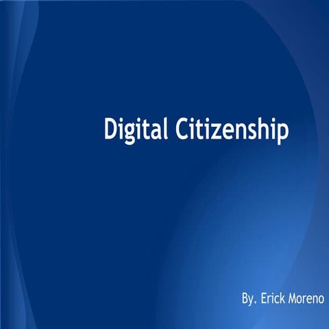 Digital citizenship