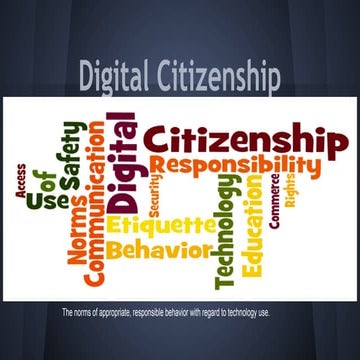 Digital citizenship 