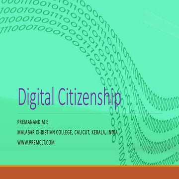 Digital citizenship