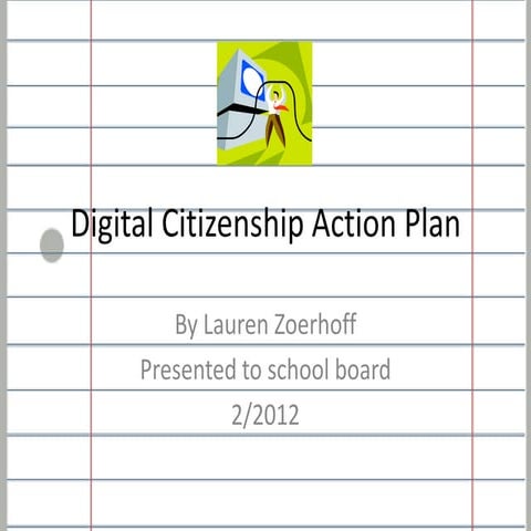 Digital citizenship action plan