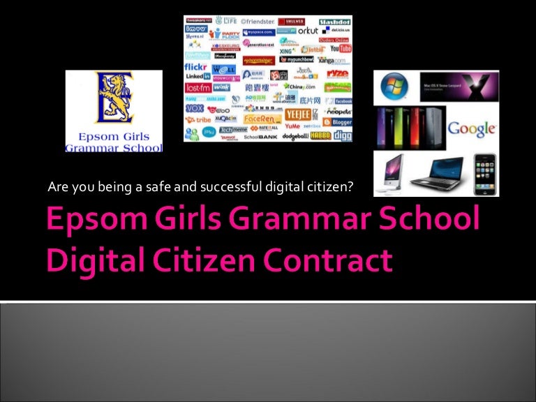 Digital citizenship contract