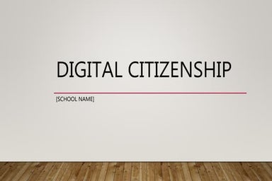 Digital Citizenship for Teens