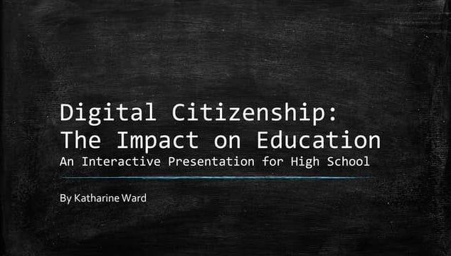 Digital citizenship pp