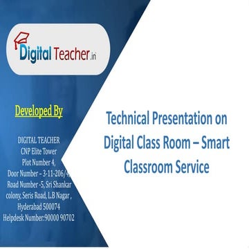 Smart Classroom - Modern Age Teaching | Digital Teacher