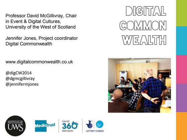 Digital commonwealth pres