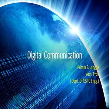 Digital Communication Essentials: DPCM, DM, and ADM .pptx