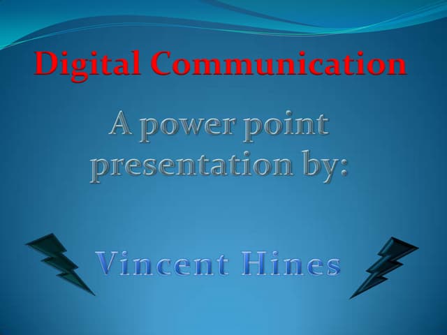 Digital Communication