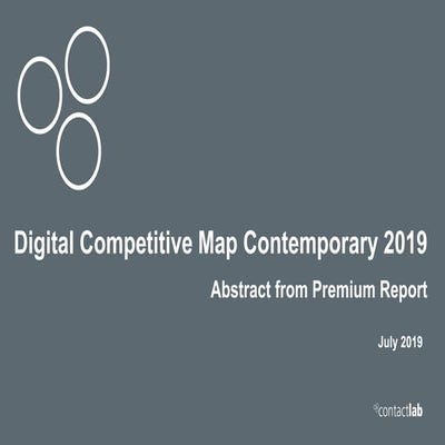 Digital Competitive Map Contemporary 2019 - Abstract