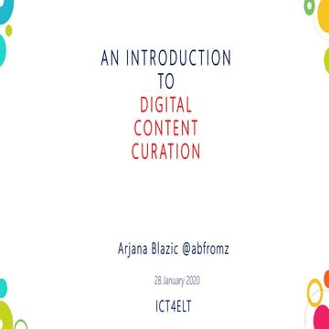 Digital Content Curation 