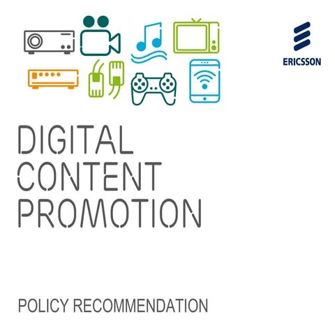 Digital content promotion q1 2013