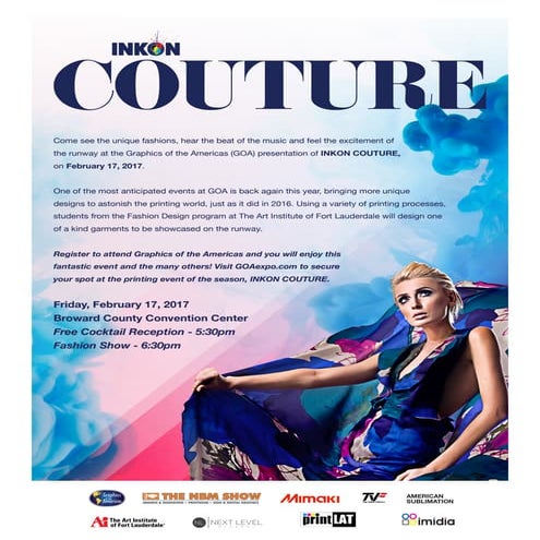Graphics of the Americas 2017 INKon COUTURE 