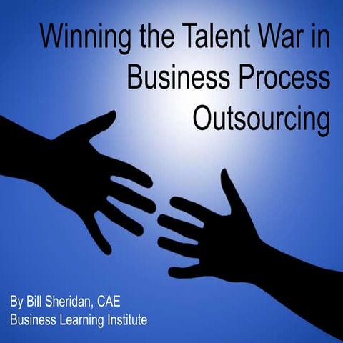 Digital CPA 2016: Winning the Talent War in Business Process Outsourcing