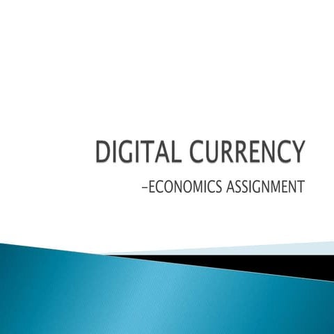 Digital currency 
