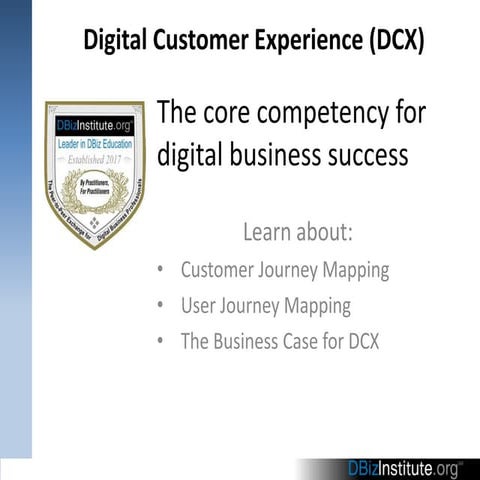 Digital Customer Experience