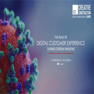 The Role of Digital Customer Experience During Corona-Pandemic 