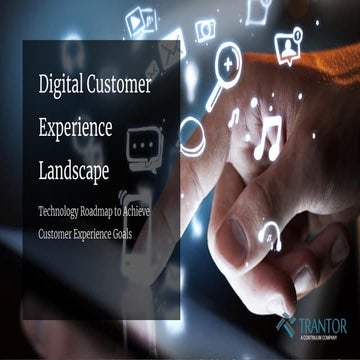 Digital Customer Experience Landscape