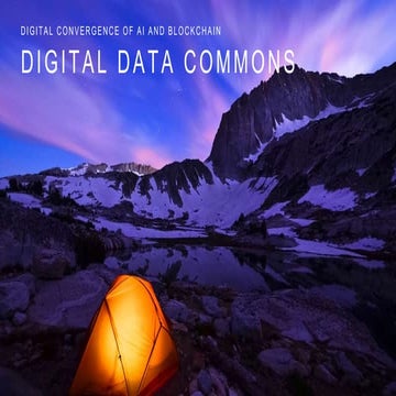 Digital Data Commons - Emergence of AI Blockchain Convergence