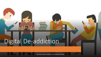 Digital de addiction - By Amresh Tiwari