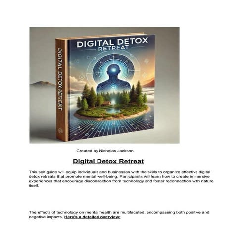 Digital Detox Retreats For Personal Growth And Mindfulness Retreats