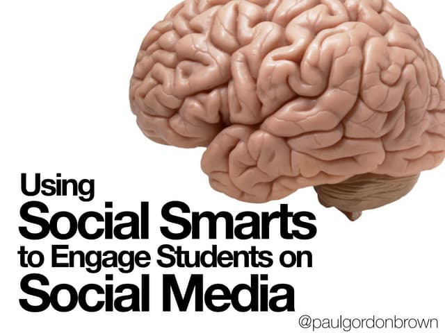 Using Social Smarts to Engage Stude...
