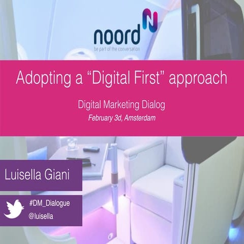 Adopting the Digital First approach