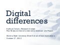 Digital differences