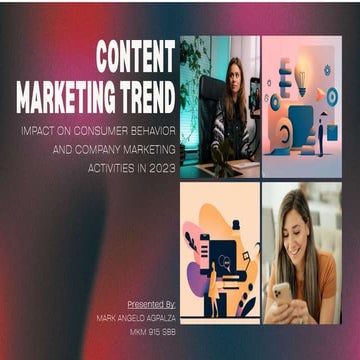 Content Marketing Trends – Rise of Interactive Content Formats | PDF