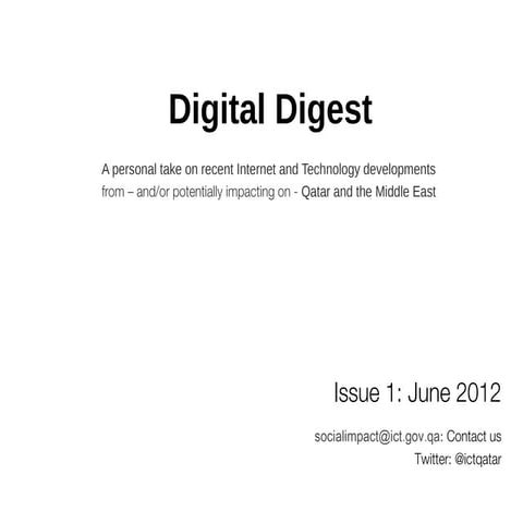 Digital Digest June 2012