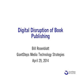 Digital Disruption of the Book Publ...