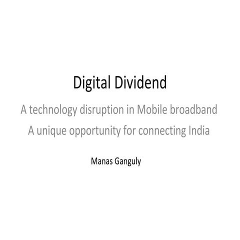 Digital Dividend