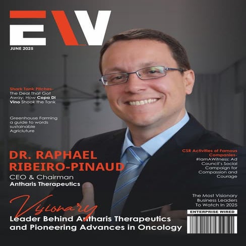 Dr. Raphael Ribeiro-Pinaud: Visionary Leader Behind Antharis ...