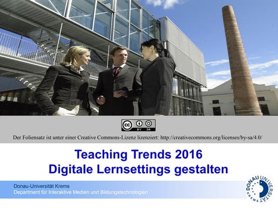 Digitale Lernsettings gestalten