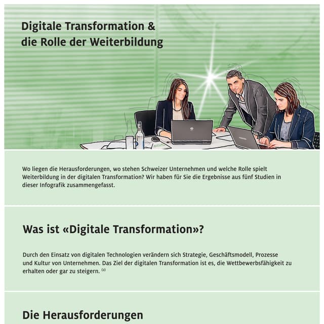Digitale Transformation und die Rolle der Weiterbildung