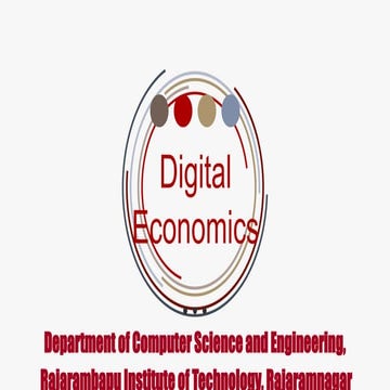 Digital economics- Project Presentation from Enginerring students