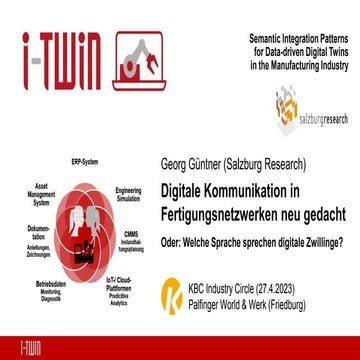 Digitale Kommunikation in Fertigungsnetzwerken neu gedacht