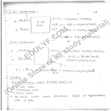 Made easy notes of Digital electronics Part-2