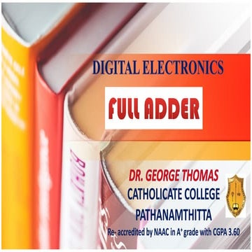 FULL ADDER (VIDEO  LINK IN DESCRIPTION)