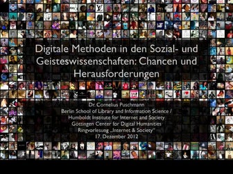Digitale Methoden in den Sozial- und Geisteswissenschaften: Chancen und Herau...