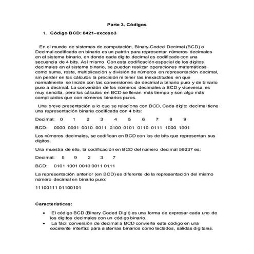 Codigos digitales | DOCX