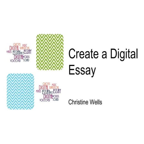 How to create a digital essay for English